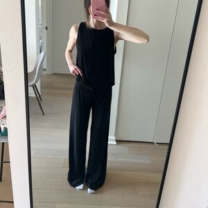 Veronica M Classic Black Jumpsuit